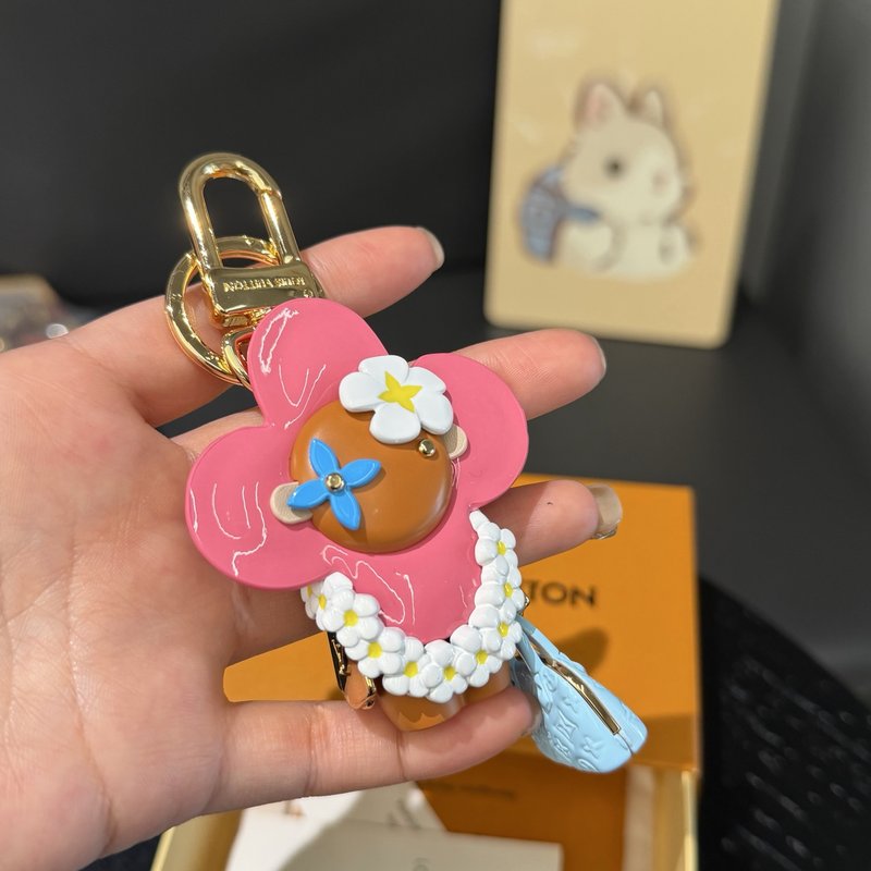 루이비통 블랙 하와이 인형 키링 001-235906