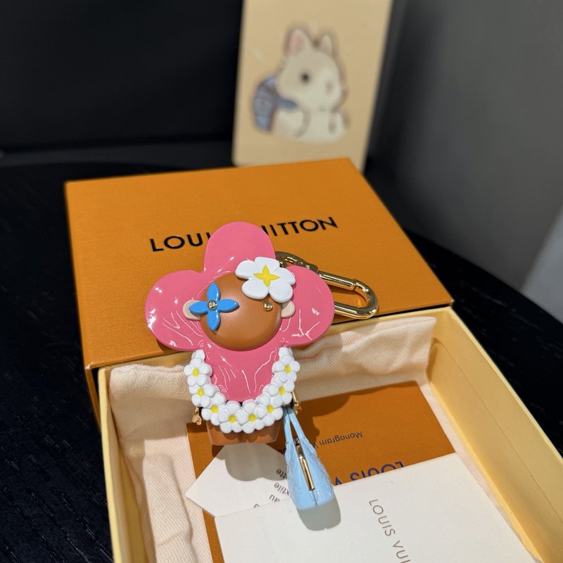 루이비통 블랙 하와이 인형 키링 001-235906