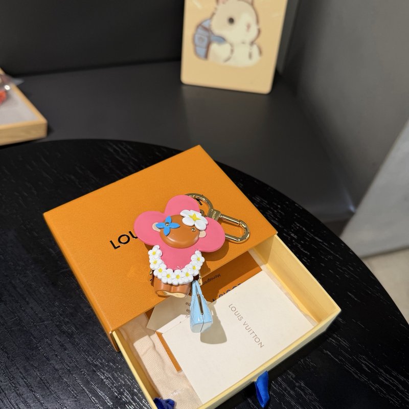 루이비통 블랙 하와이 인형 키링 001-235906