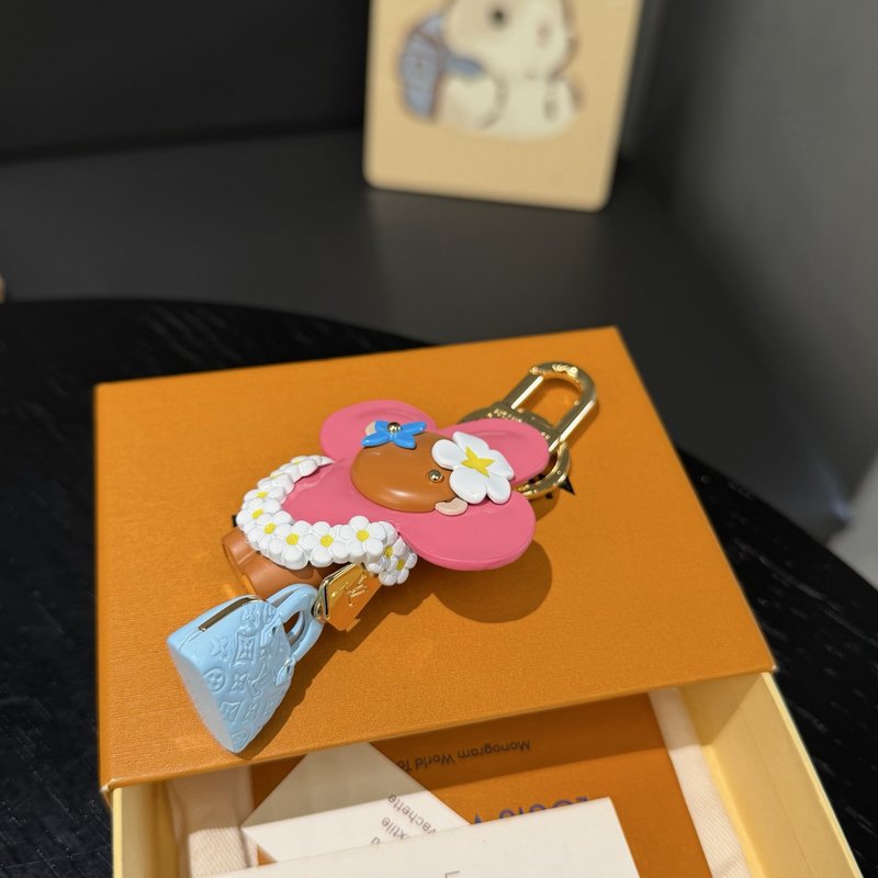 루이비통 블랙 하와이 인형 키링 001-235906