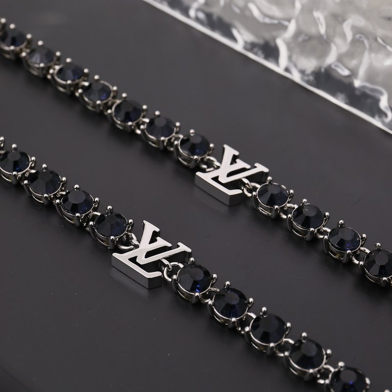 패션 커플 지르콘 팔찌 도금 구리 소재 001-235939