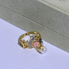 루이 보타니카 컬렉션 플라워 레터 링 001-236047
