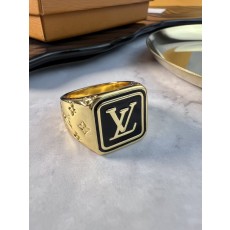 루이 클래식 모노그램 황동 반지 001-236074