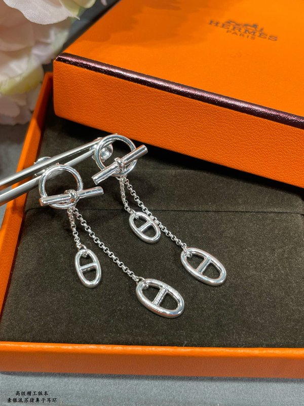에르메스 프롱 주근코 귀걸이 001-236266