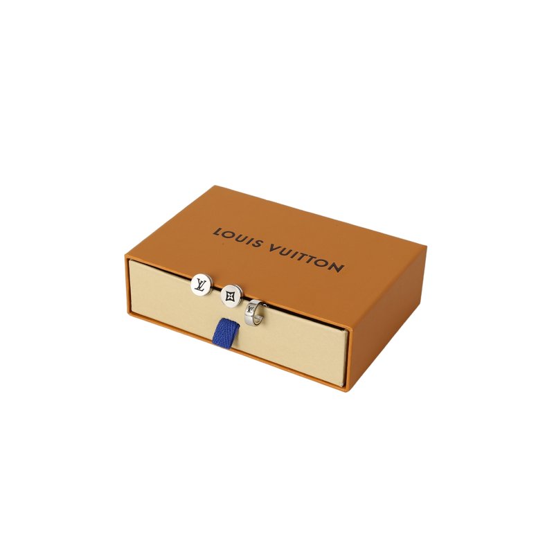 루이비통 모노그램 로고 각인 이어링 001-236334