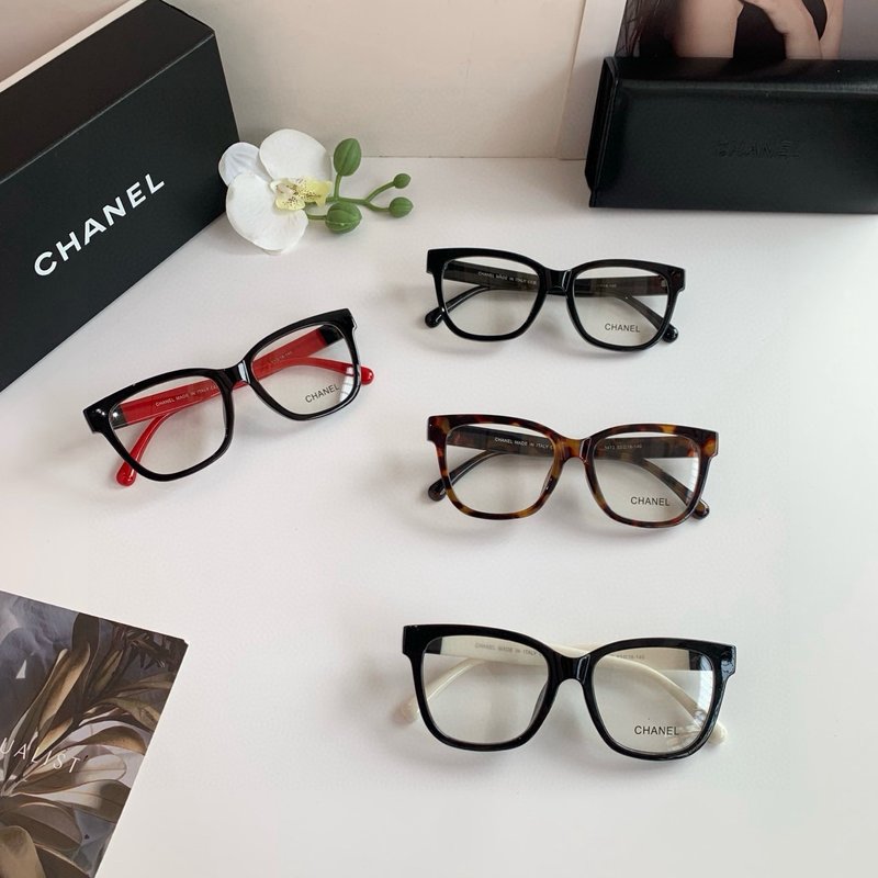 샤넬 클래식 복고 블루라이트 차단 안경 001-236461
