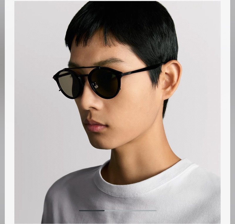 디올 블랙 수트 선글라스 001-239178