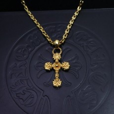 크롬하츠 빈티지 크로스 목걸이 001-243121