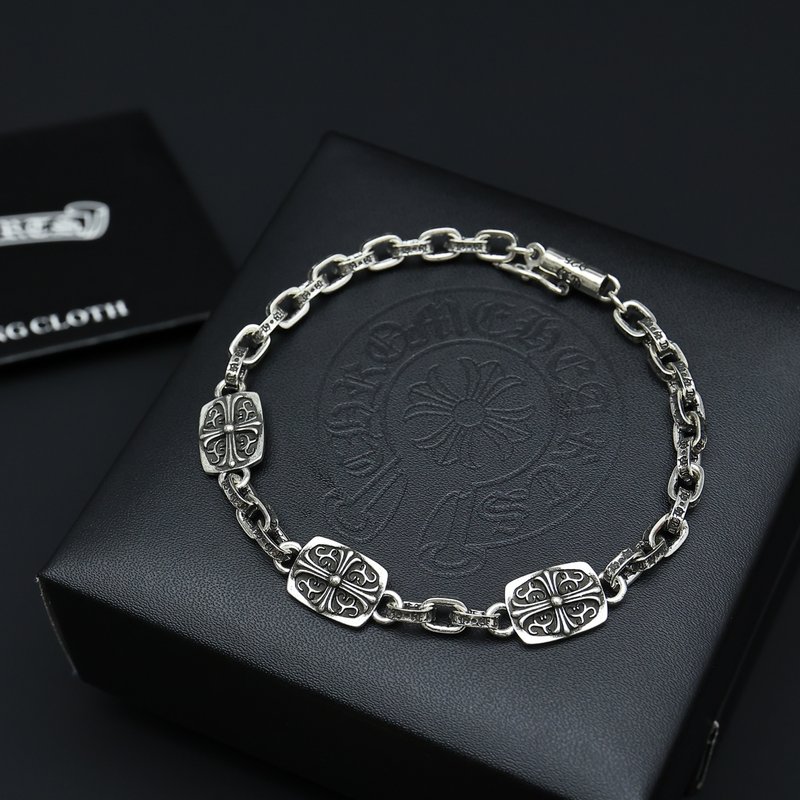 크롬하츠 십자가 빈티지 목걸이 001-243138