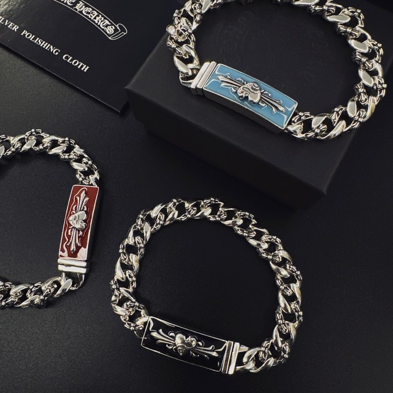 크롬하츠 빈티지 스털링 실버 목걸이 001-243179