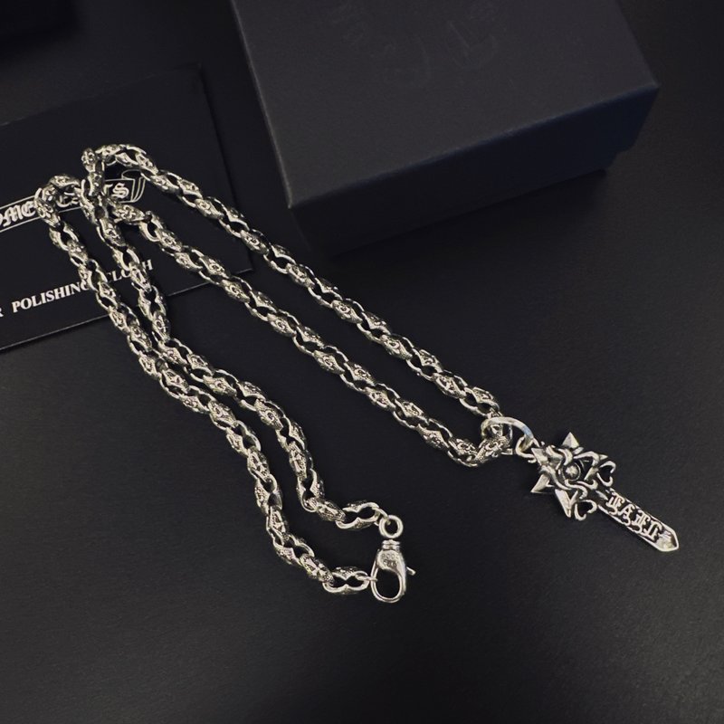 크롬하츠 빈티지 크로스 목걸이 001-243181