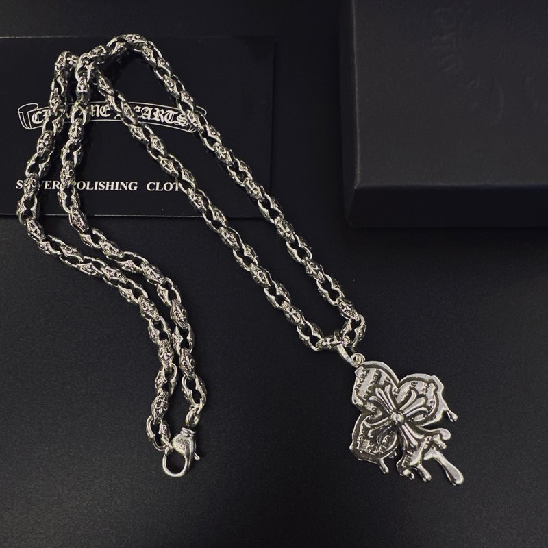 크롬하츠 빈티지 크로스 목걸이 001-243182