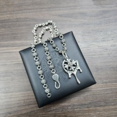크롬하츠 크로스 펜던트 목걸이 001-243203