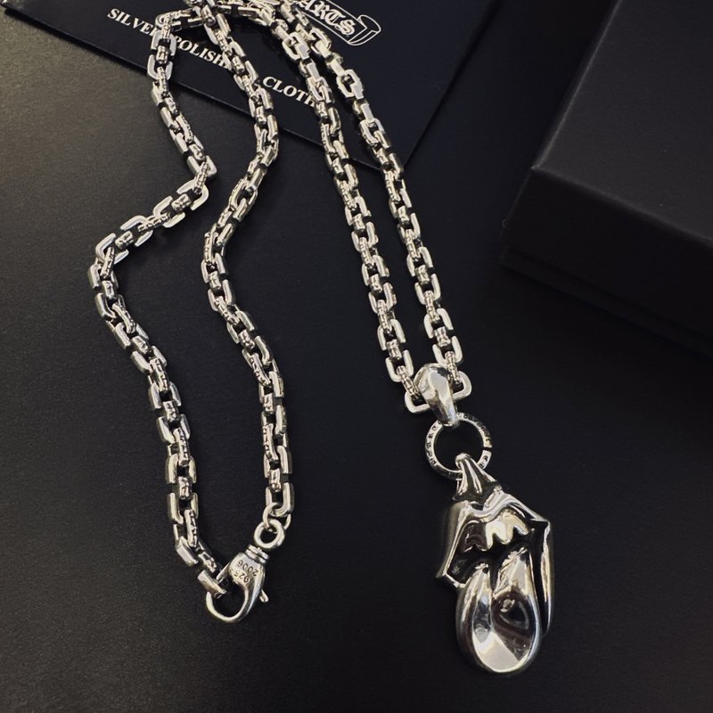 크롬하츠 빈티지 크로스 목걸이 001-243209
