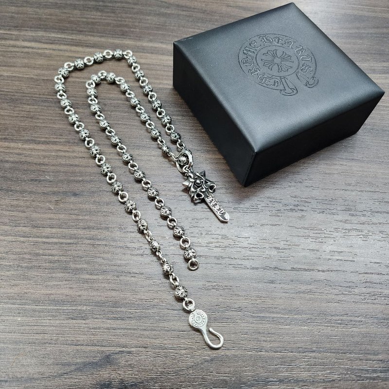 크롬하츠 십자가 펜던트 목걸이 001-243219