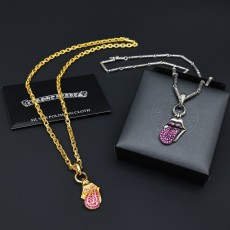 크롬하츠 빈티지 크로스 체인 목걸이 001-243233