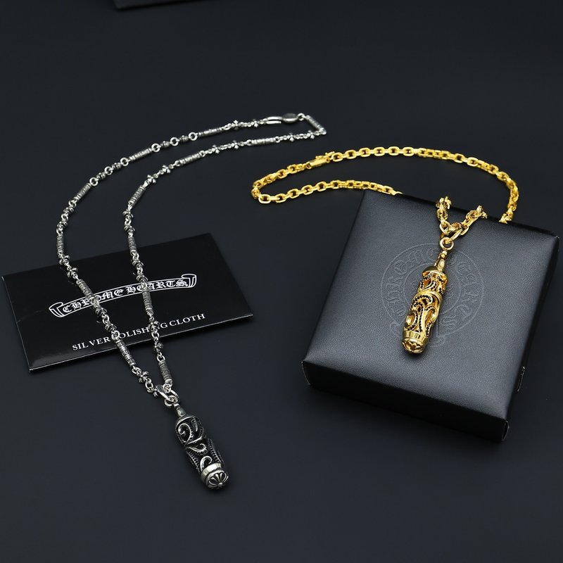 크롬하츠 빈티지 체인 크로스 목걸이 001-243245