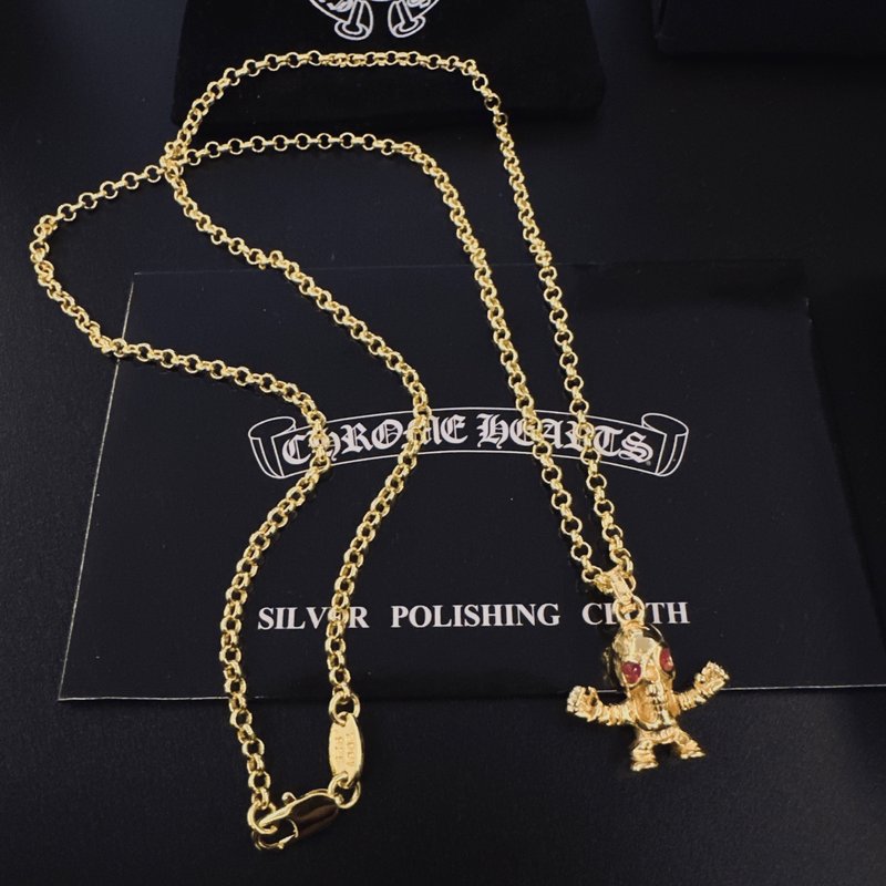 크롬하츠 십자가 펜던트 목걸이 001-243355