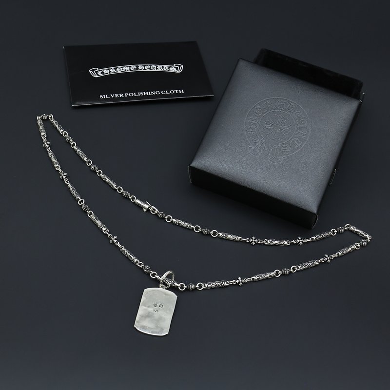 크롬하츠 빈티지 체인 크로스 목걸이 001-243407