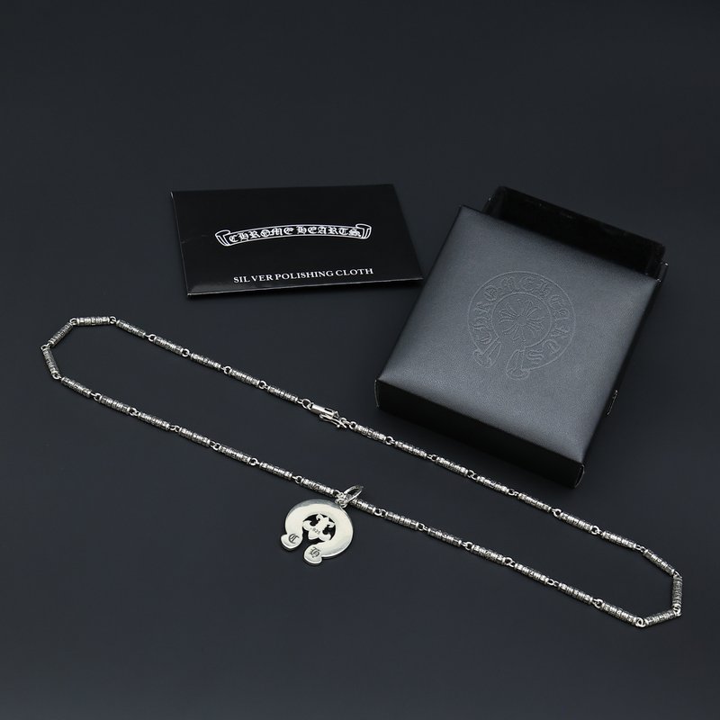 크롬하츠 빈티지 체인 크로스 목걸이 001-243408