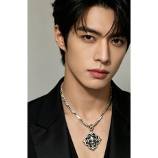 크롬하츠 클래식 다이아몬드 토템 빈티지 목걸이 001-243420