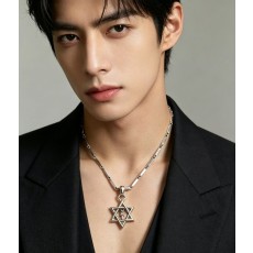 크롬하츠 육망성 성검 빈티지 목걸이 001-243431