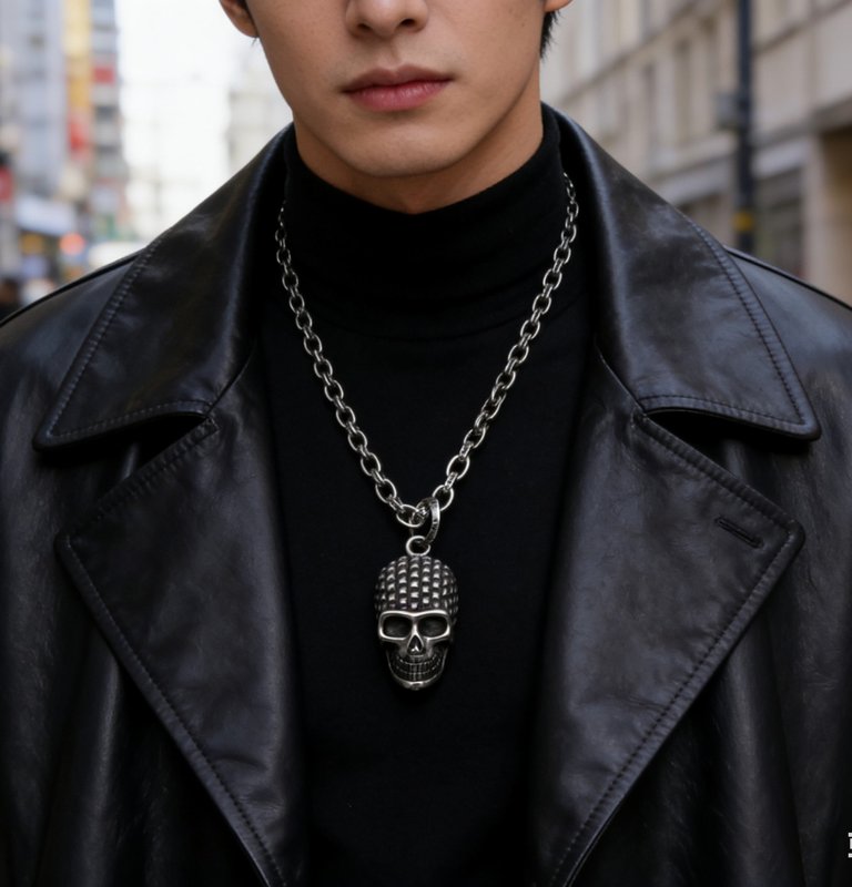 크롬하츠 빈티지 크로스 목걸이 001-243459