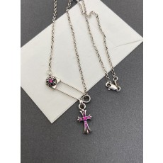 크롬하츠 클래식 핀 십자가 목걸이 001-243463