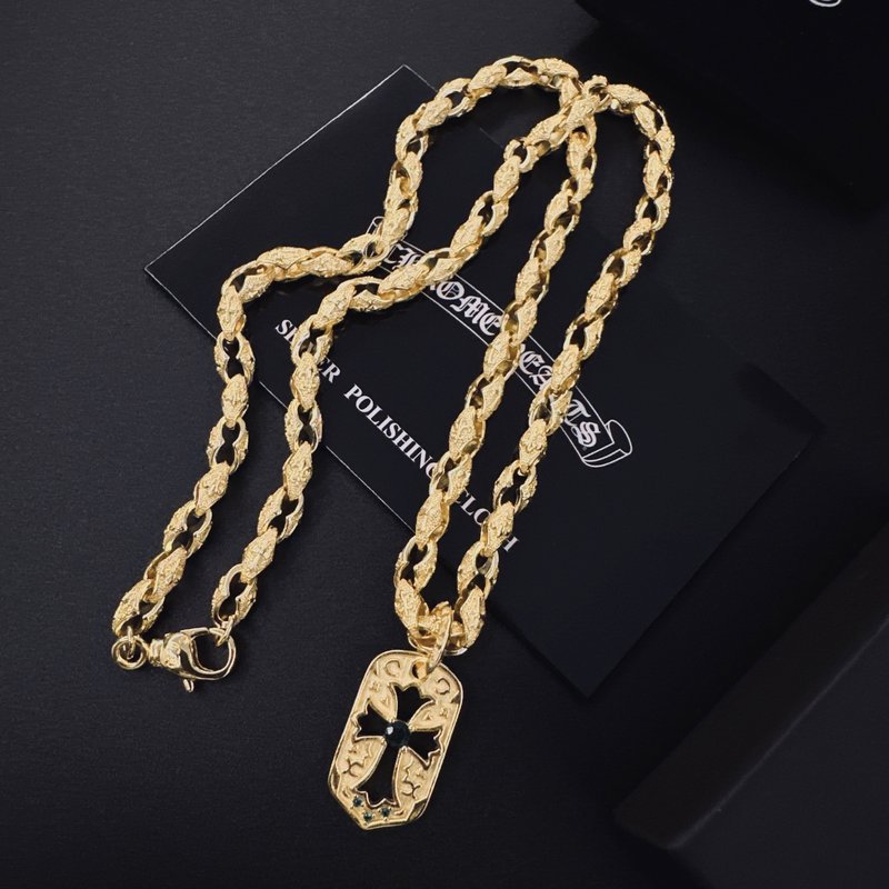 크롬하츠 십자가 펜던트 목걸이 001-243465