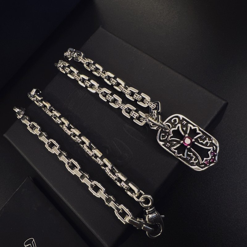 크롬하츠 빈티지 크로스 목걸이 001-243482