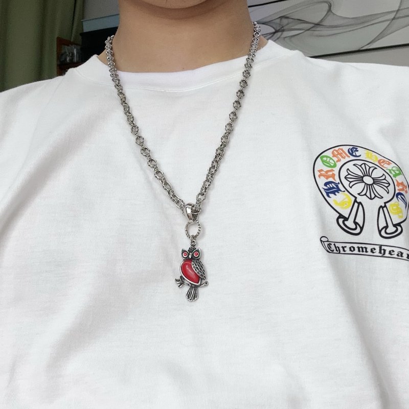 크롬하츠 빈티지 크로스 목걸이 001-243501