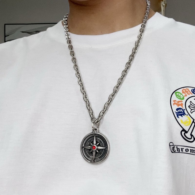 크롬하츠 빈티지 크로스 목걸이 001-243506