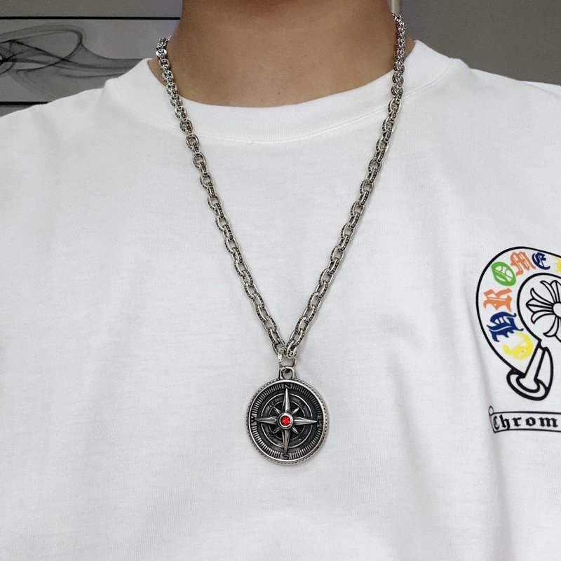 크롬하츠 빈티지 크로스 목걸이 001-243506