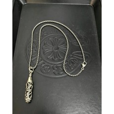 크롬하츠 빈티지 실버 오픈워크 불렛 목걸이 001-243511