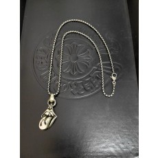 크롬하츠 빈티지 실버 롤링스텅 목걸이 001-243515