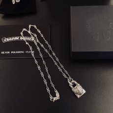 크롬하츠 빈티지 십자가 목걸이 001-243531