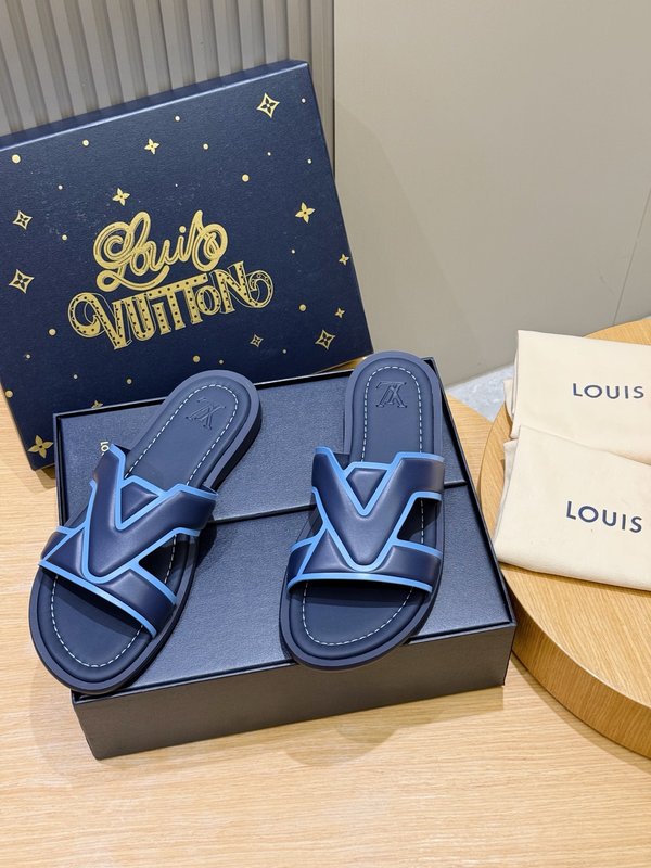 LV 워터프론트 캔버스 샌들 001-243645