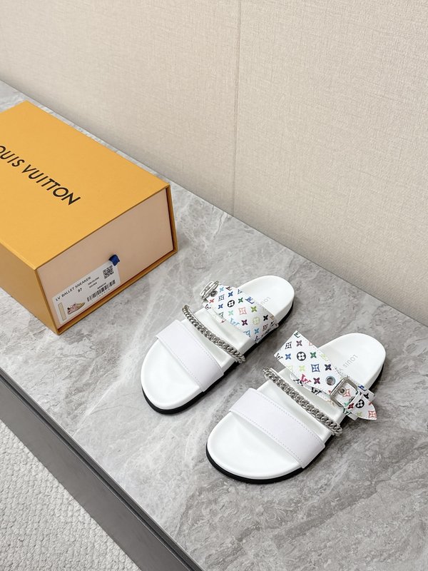 루이비통 모노그램 체인 커플 샌들 001-243685