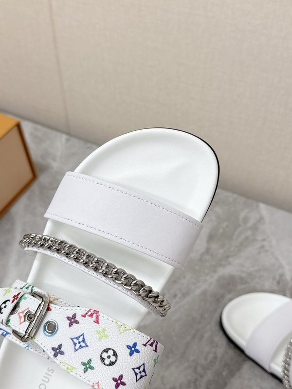 루이비통 모노그램 체인 커플 샌들 001-243685