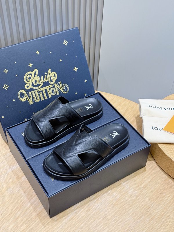루이비통 오아시스 스웨이드 샌들 001-243687