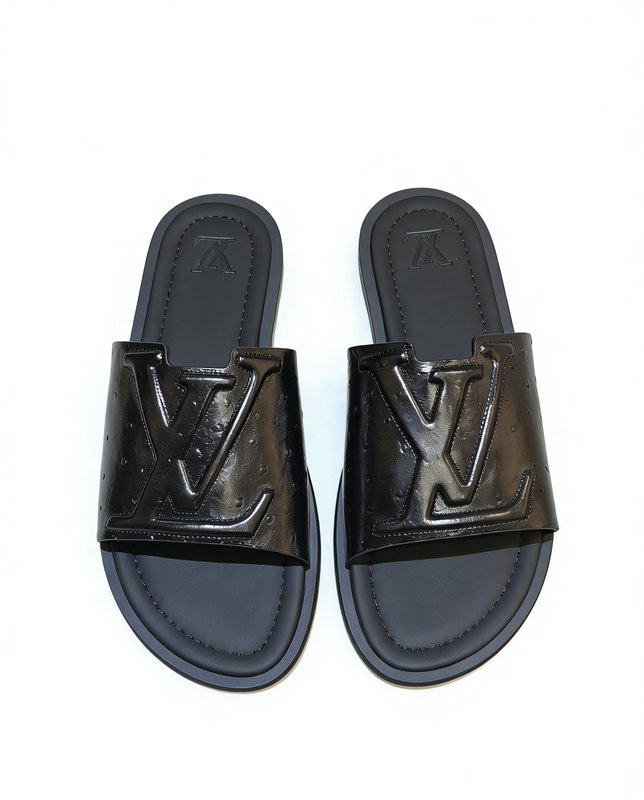 LV 오아시스 샌들 남성 프린트 슬리퍼 001-243756