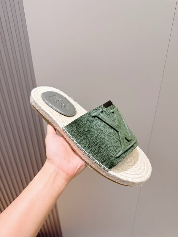 루이비통 남성 에스파드리슬 슬라이드 001-243842