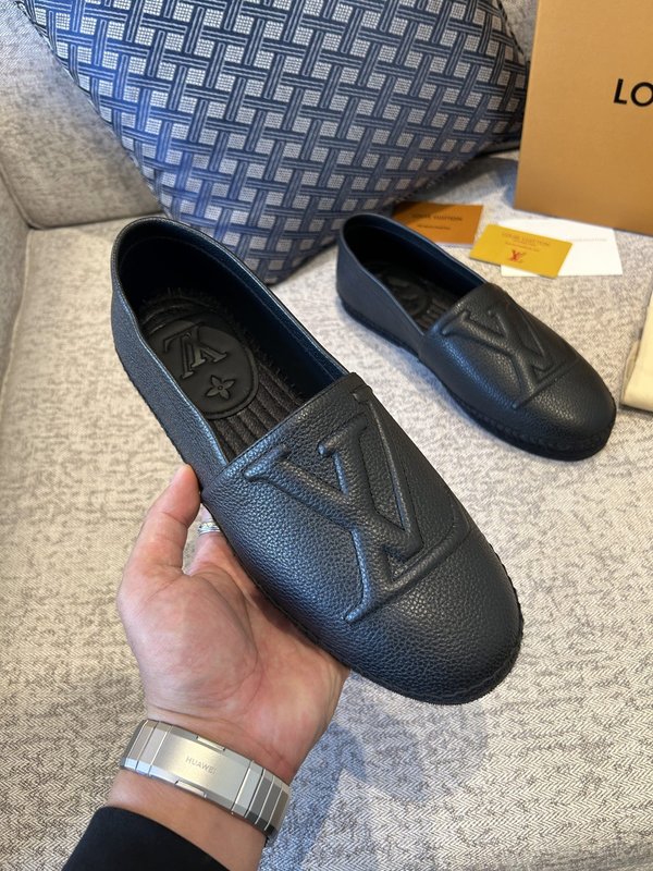 LV 남성 송아지 스웨이드 에스파드리플 001-243954