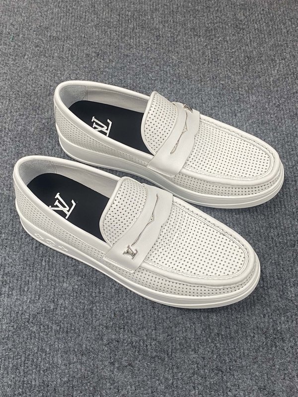 LV 신상 진혁 비즈니스 캐주얼 구두 남성용 001-243988