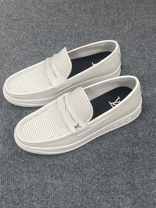 LV 신상 진혁 비즈니스 캐주얼 구두 남성용 001-243988