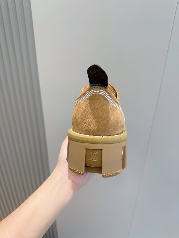 LV 체커 남성 스웨이드 앵클 부츠 001-243993