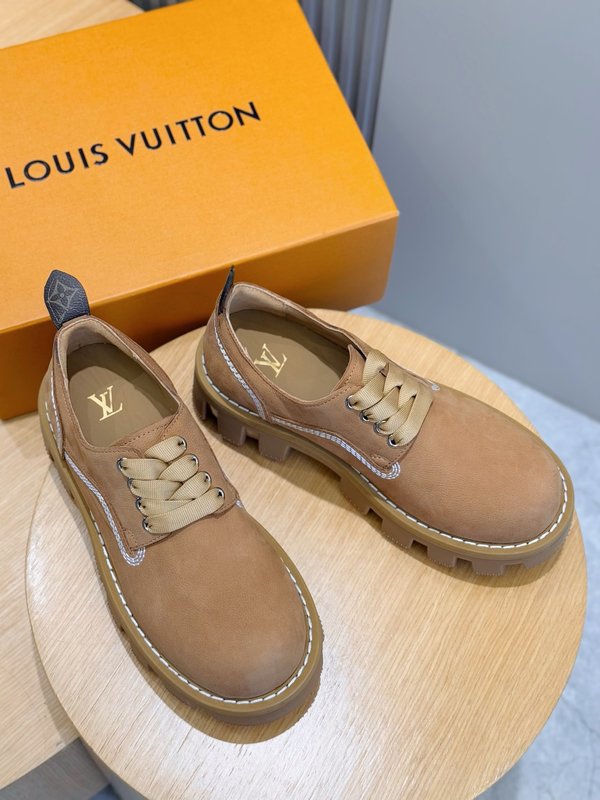 LV 체커 남성 스웨이드 앵클 부츠 001-243993