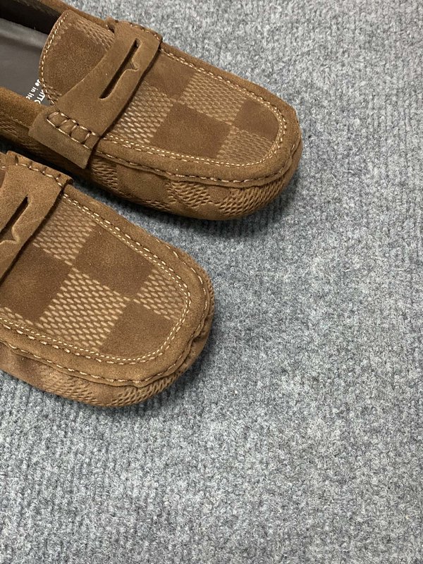 LV 글로리아 시리즈 이탈리아 소가죽 드라이빙 슈즈 001-244042