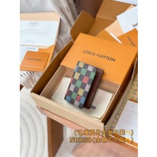 루이비통 데님 다미에 쇼트 월릿 001-245752