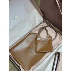 미우미우 브라운 토트백 001-245898